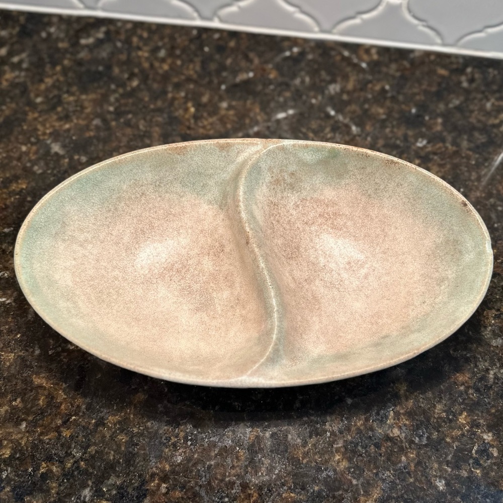 Satterfield Pottery 2 Sided Dish